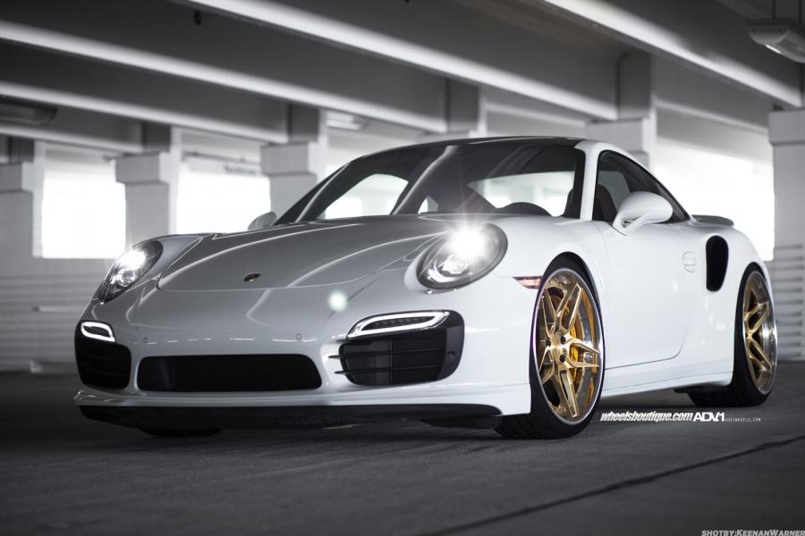 Porsche 911 Turbo S on ADV.1 Wheels (ADV05S) '2015